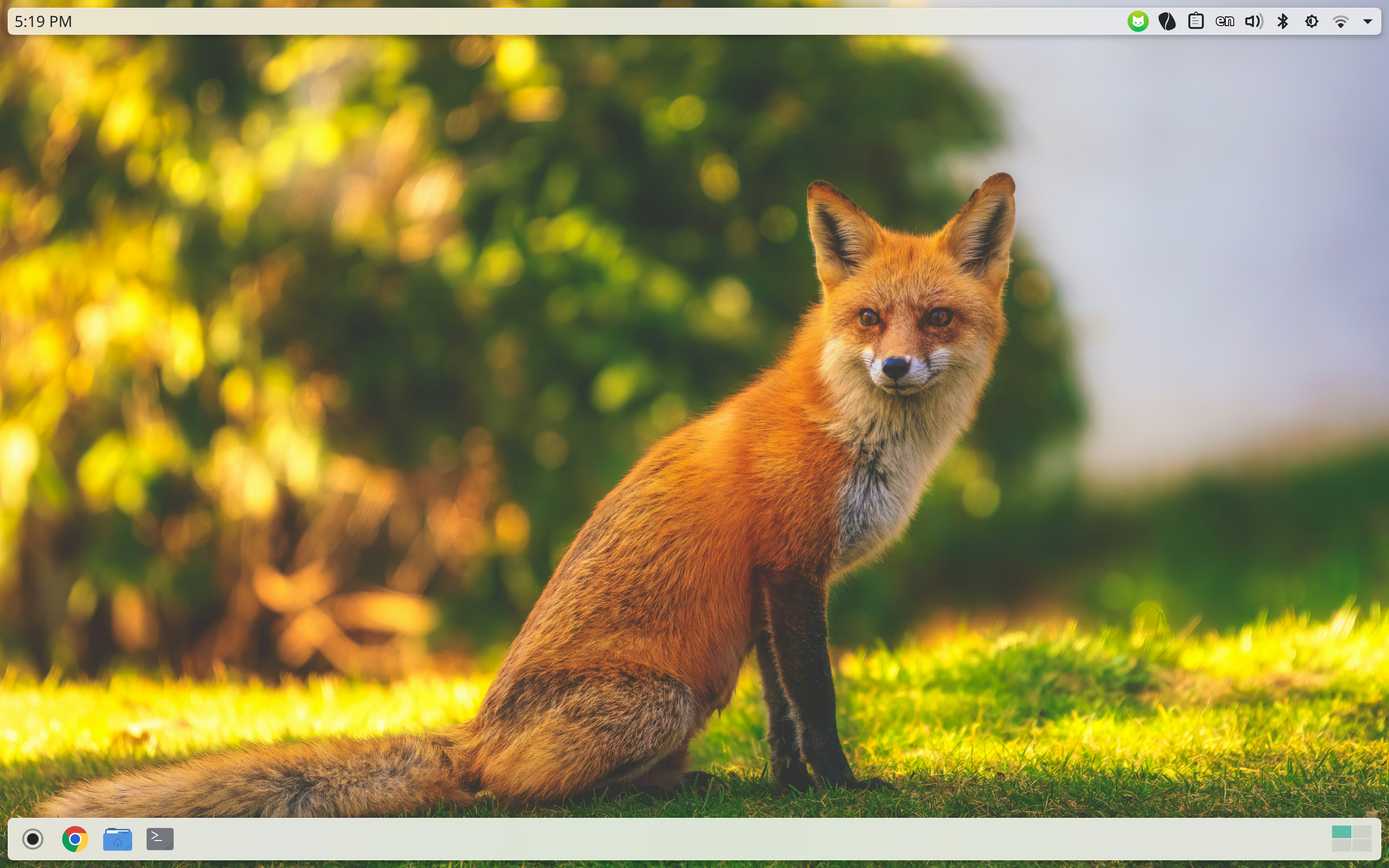 桌面配置最终效果